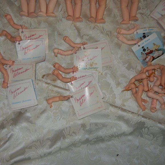 8" Wendy Madame Alexander doll Body torso arms legs replacement or… - Picture 3 of 4